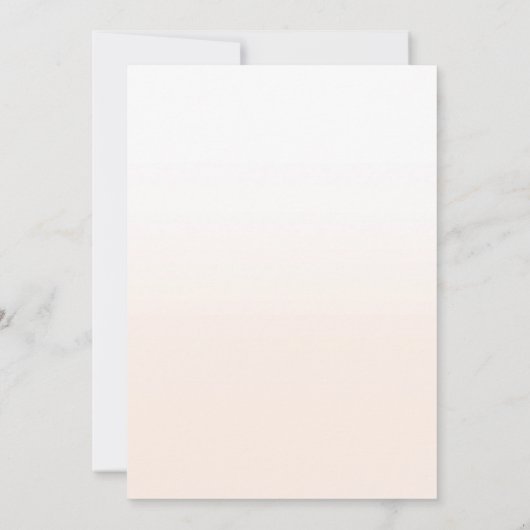 3 Layer Cake Modernes Elegantes Rustikales Brautpa Einladung (Rückseite)