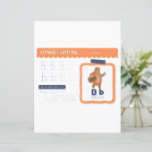 3 Learn To Spell Letter B Teacher Home Schooling (Stehend Vorderseite)