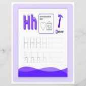 3 Learn To Spell Letter H Teacher Home Schooling (Vorderseite)
