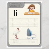 3 Learn To Spell Letter I Teacher Home Schooling (Vorderseite)