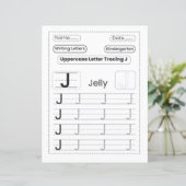 3 Learn To Spell Letter J Teacher Home Schooling (Stehend Vorderseite)