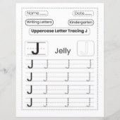 3 Learn To Spell Letter J Teacher Home Schooling (Vorderseite)