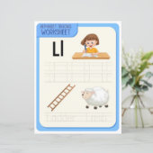3 Learn To Spell Letter L Teacher Home Schooling (Stehend Vorderseite)
