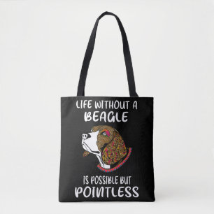 3 Leben ohne Beagle Tasche