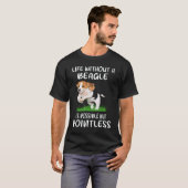 3 Leben ohne einen Beagle T-Shirt (Vorne ganz)