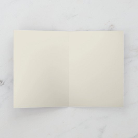 3. Lederhochzeit Karte (Innenseite)