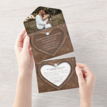 3. Lederhochzeit ohne Umschlag Foto