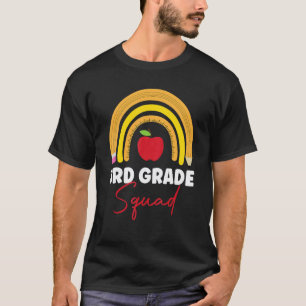 3. Lehrerteam Drittklässler-Truppe Erster Schultag T-Shirt