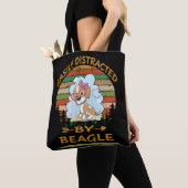 3 Leicht vom Beagle abgelenkt Tasche (Von Nahem)