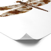 3 Libellen - Vertikal Poster (Ecke)