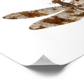 3 Libellenart Poster (Ecke)