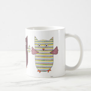 3 Lila Ölen Fliegenkaffee Tasse