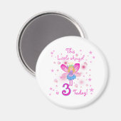 3. Little Angel Birthday Magnet (Vorderseite/Rückseite)