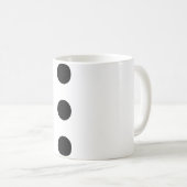 3-Loch Punch-Version von Jim Kaffeetasse (VorderseiteRechts)