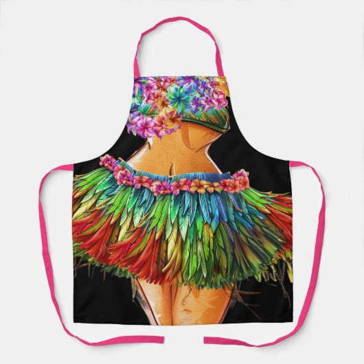 3. Luau oder Kitchen-Lachen-Schürze Schürze (Vorderseite)