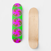 3 Lucky Fish Skateboard (Vorderseite)