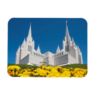 3"" Magnet-San Diego Tempel des Foto-x4 Magnet