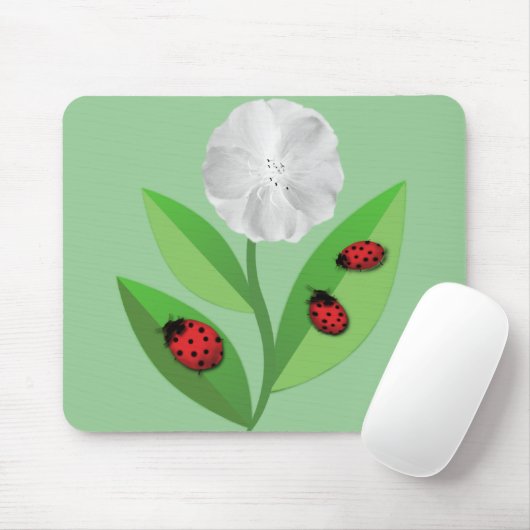 3 Marienkäfer Mousepad (Mit Mouse)
