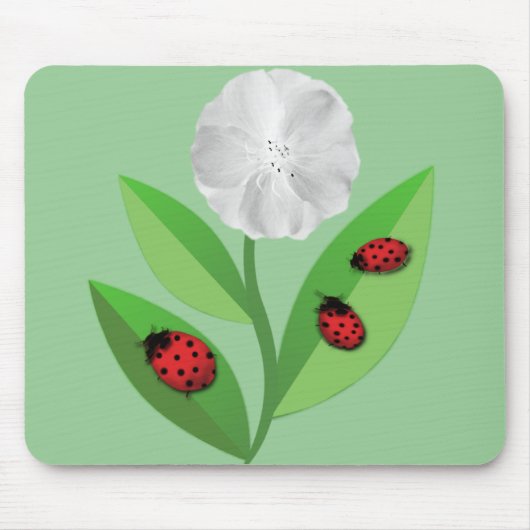 3 Marienkäfer Mousepad (Vorne)