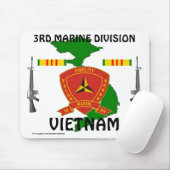 3. Marine Div Vietnam Mousepad 1/wr (Mit Mouse)