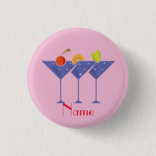 3 Martini Cocktails Thunder_Cove Button (Vorderseite)