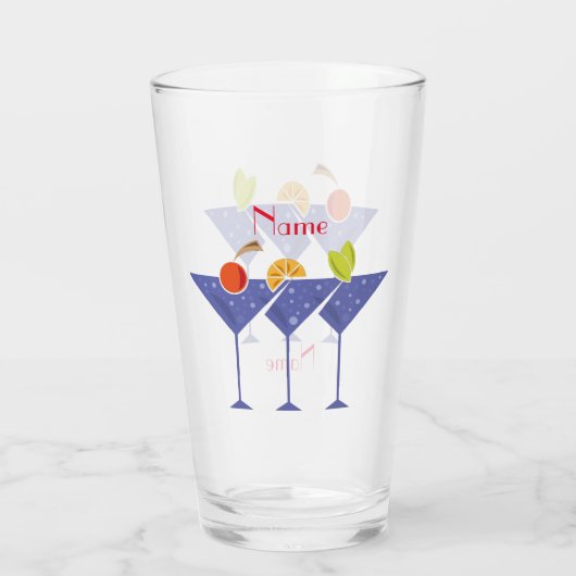 3 Martini Cocktails Thunder_Cove Glas (Rückseite)