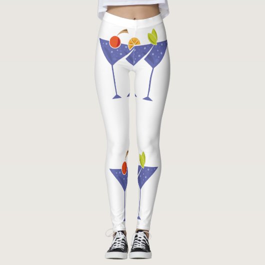 3 Martini Cocktails Thunder_Cove Leggings (Vorderseite)