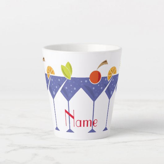 3 Martini Cocktails Thunder_Cove Milchtasse (Vorderseite)