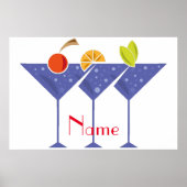 3 Martini Cocktails Thunder_Cove Poster (Vorne)
