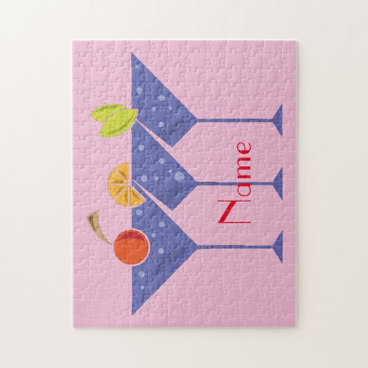 3 Martini Cocktails Thunder_Cove Puzzle (Vertikal)