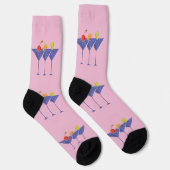 3 Martini Cocktails Thunder_Cove Socken (Rechts)