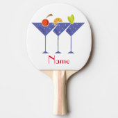 3 Martini Cocktails Thunder_Cove Tischtennis Schläger (Vorderseite)