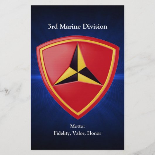 3. März Div. Briefpapier (Vorderseite)