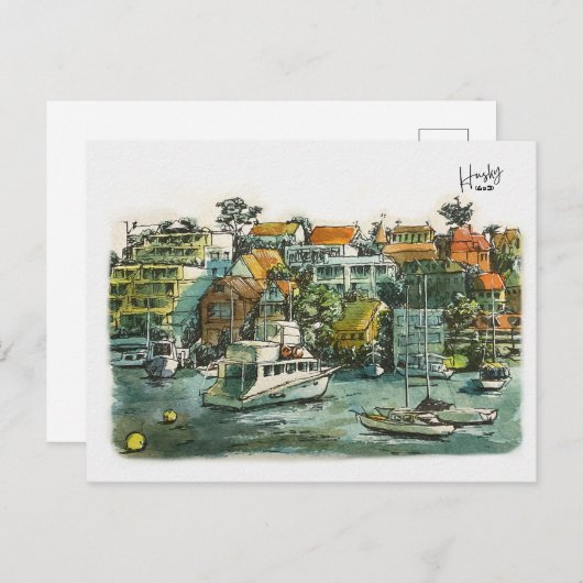 3 : McMahon-Punkt Postkarte (Vorne/Hinten)