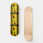 3 Meerjungfrau-Skateboard Skateboard (Vorderseite)