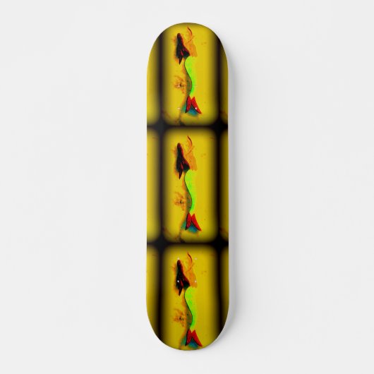 3 Meerjungfrau-Skateboard Skateboard (Vorne)