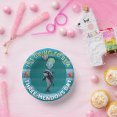 3-mendous Baby-Orca-Papier-Schale Pappteller (Party)