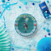 3-mendous Baby-Orca-Papier-Schale Pappteller (Party)