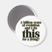 3 Milliarden Jahre Magnet (Vorderseite/Rückseite)