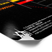 3 Mini-Sommerferien von YHVH Poster (Ecke)