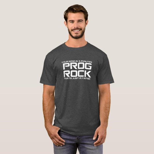 3 Minuten Prog Felsen T-Shirt (Vorne ganz)