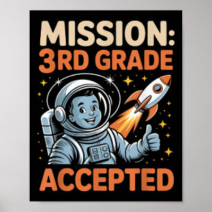 3. Mission Astronaut der dritten Klasse zurück zu Poster