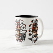 3 Möglichkeits-Kaffee Zweifarbige Tasse (VorderseiteRechts)