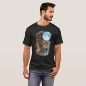 3 Moon Jaguar Genus Panther Cat Animal T-Shirt (Vorne ganz)