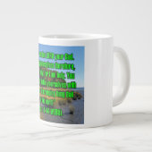 3. Mose 11:44 WEBU Mug Jumbo-Tasse (Vorderseite Rechts)