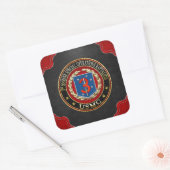 3. MSOB [3D] QUADRATISCHER AUFKLEBER (Umschlag)