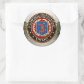 3. MSOB [3D] RUNDER AUFKLEBER (Tasche)