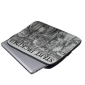 3 Mules Laptopschutzhülle (Vorne Knopf)