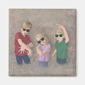 3 Munchkins Magnet (Vorne)