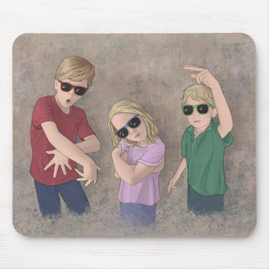 3 Munchkins Mousepad (Vorne)
